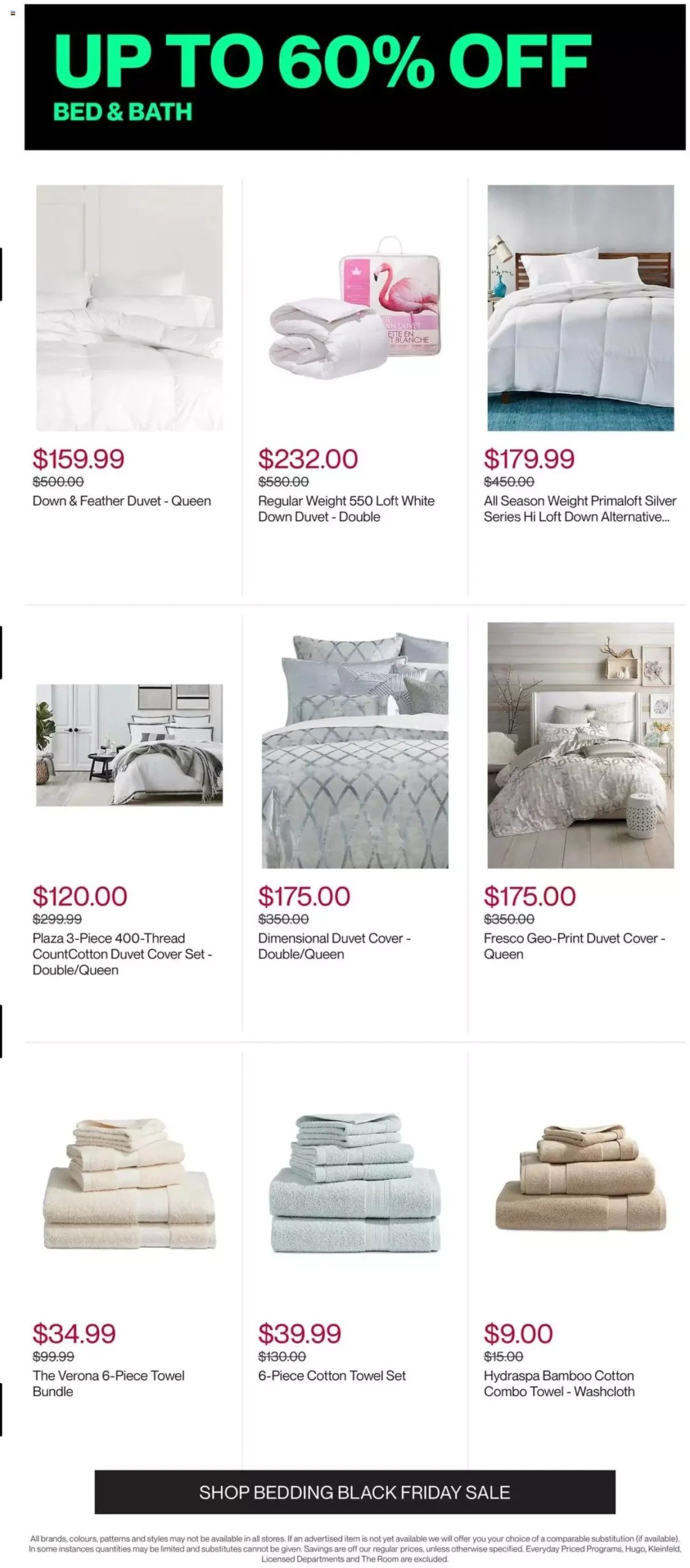 The Bay Black Friday Sale Flyer 2023 Get up to 60 OFF