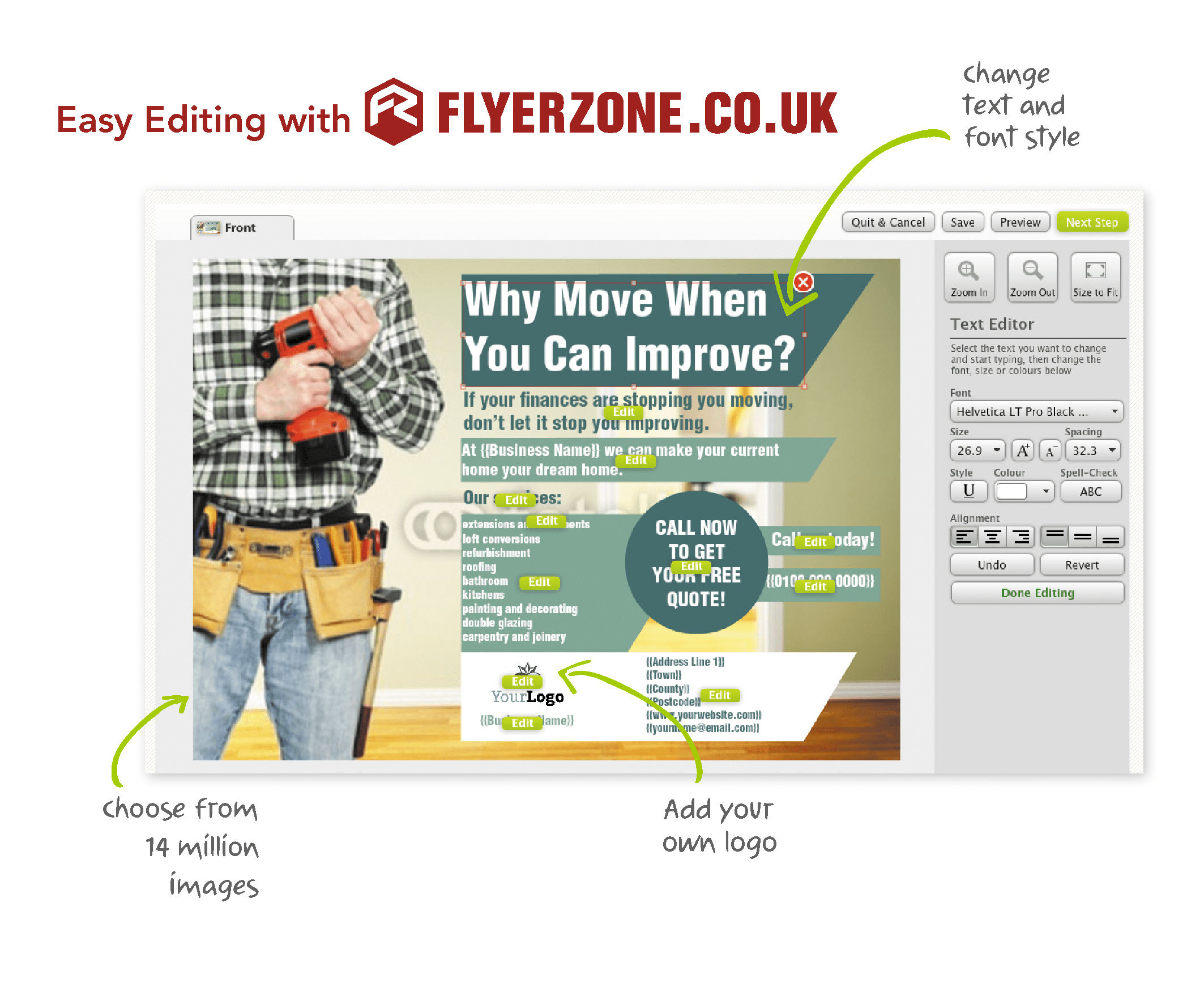 Design and Print Flyers and Leaflets for Home Maintenance