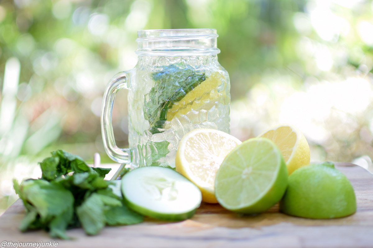 FLAT TUMMY ANYONE? Detox Water Recipe Fly Fit Vegan