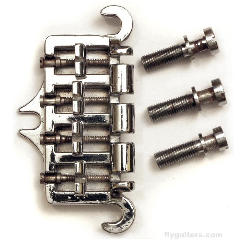 Gibson threepoint adjustable bass bridge