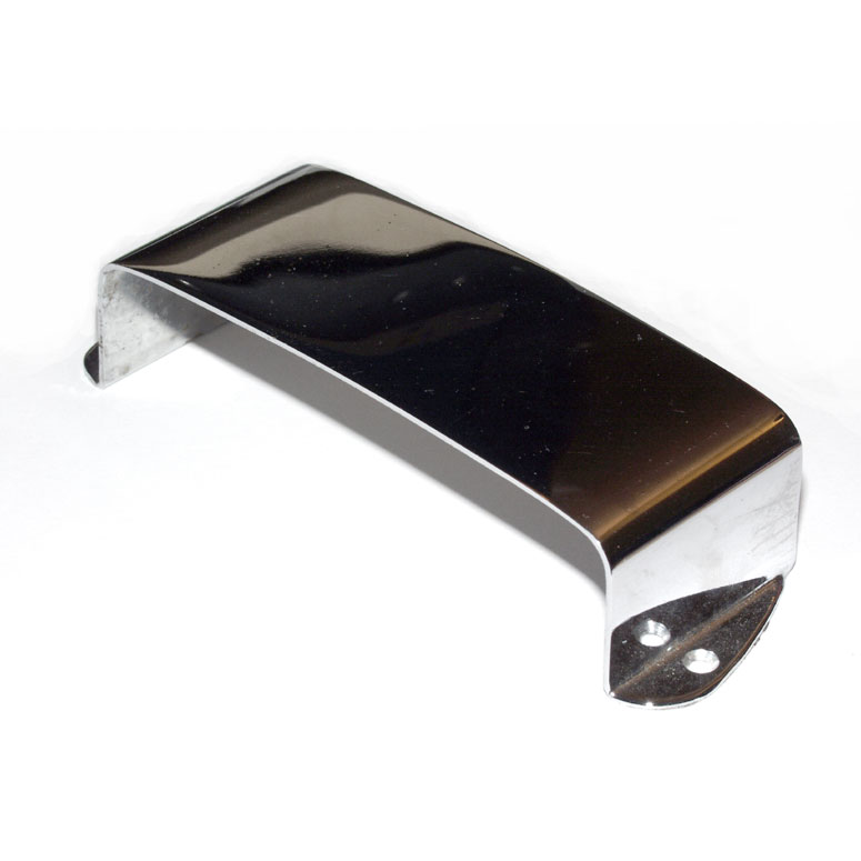 Gibson bass guitar chrome/nickel bridge cover/handrest