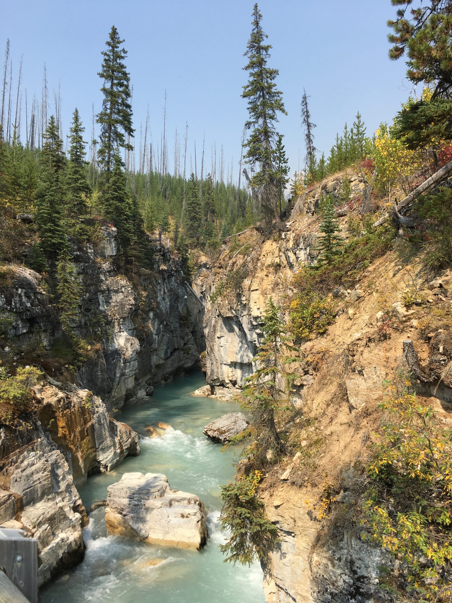 Hiking Marble Canyon, Kootenay National Park (British Columbia, Canada