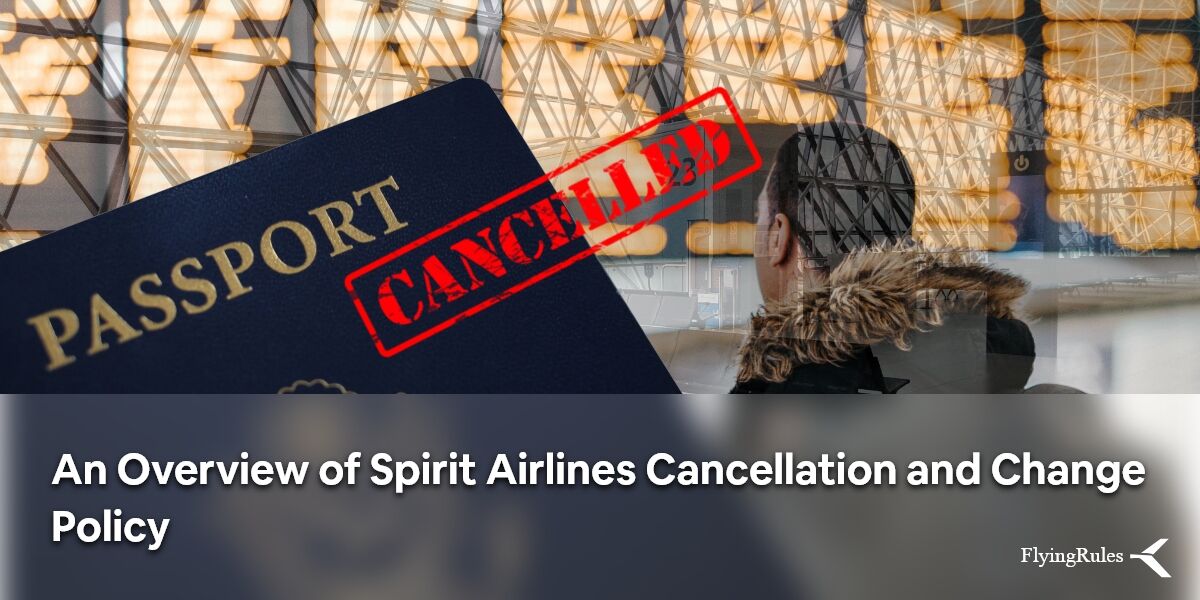An Overview of Spirit Airlines Cancellation and Change Policy