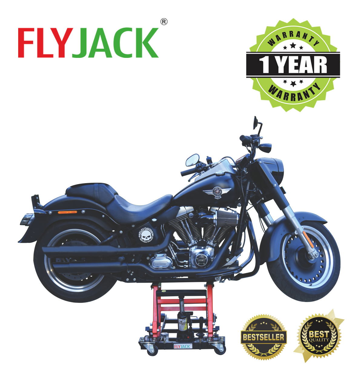 Motorcycle Jack for Harley Davidson motorcycles & ATV's