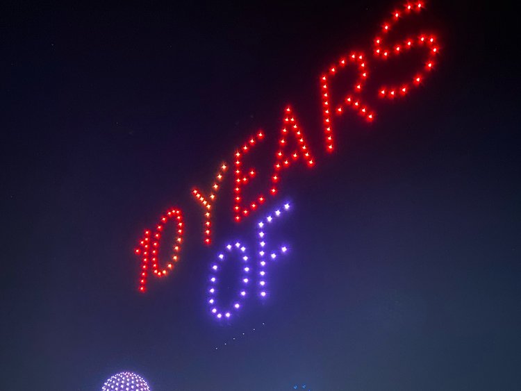 1 Drone Light Shows Company FlyLight Drones