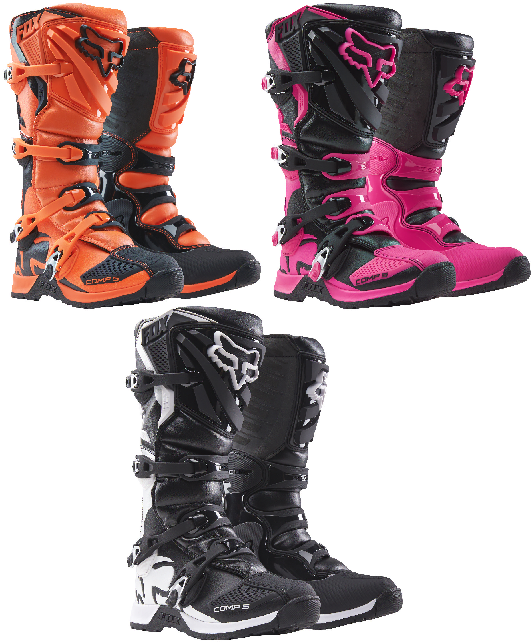 Fox Racing Youth Comp 5 Dirt Bike Boots MX ATV OffRoad 2018 eBay