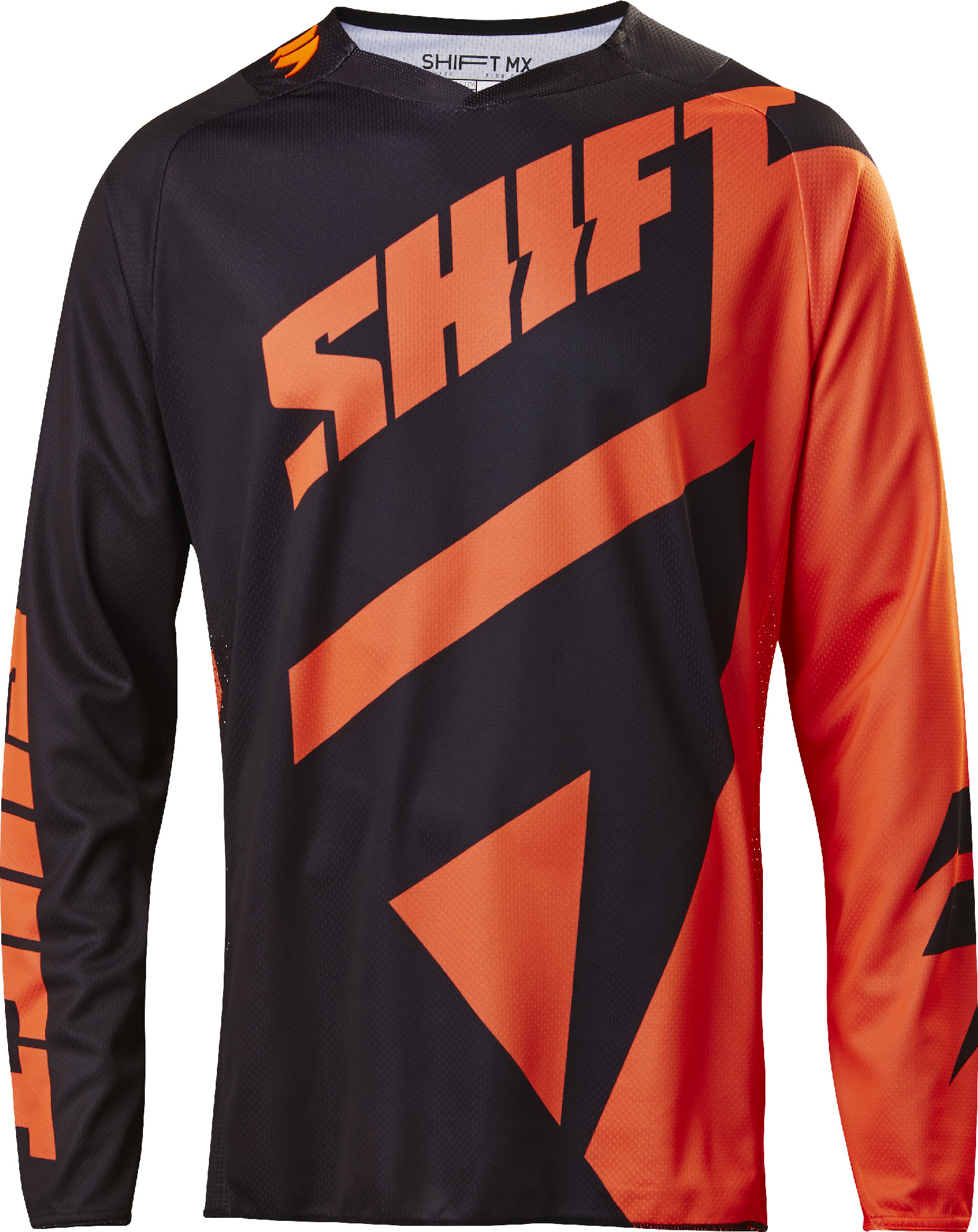 Shift Racing Black/Orange Black Label Mainline Dirt Bike Jersey MX ATV