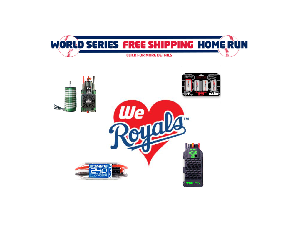 Castle Creations Celebrates the Kansas City Royals Getting to the World