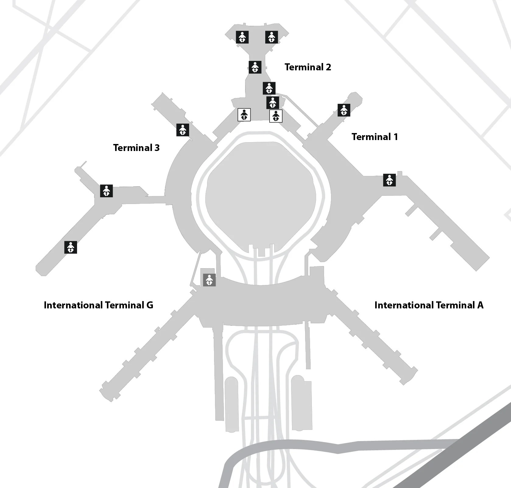 San Francisco Airport Terminal 2 Map Nurseries, Terminal 2 San Francisco International Airport