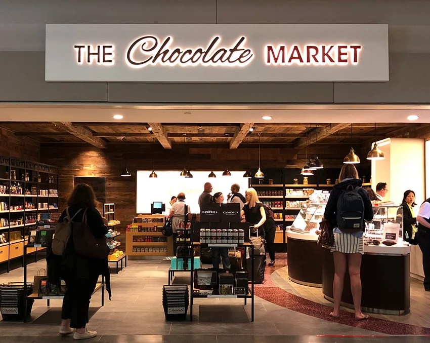 The Chocolate Market San Francisco International Airport