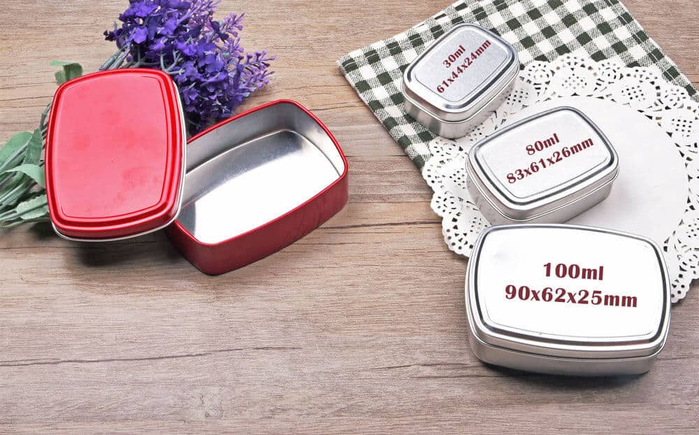 Rectangular And Square Tin Containers Wholesale FLY