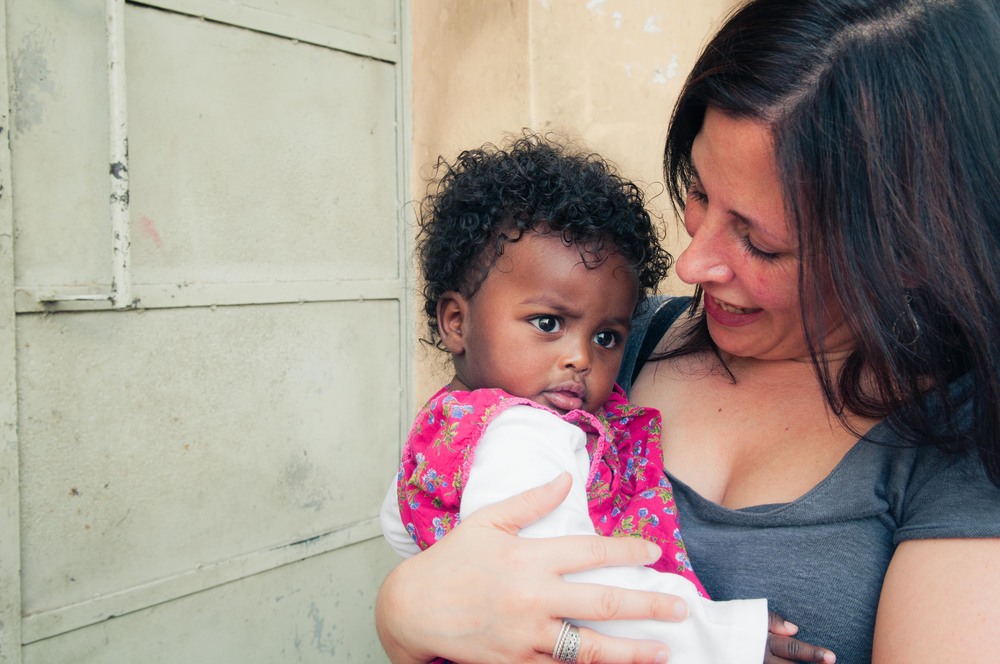 Beautiful Adoption Memories Captured in Africa Flytographer