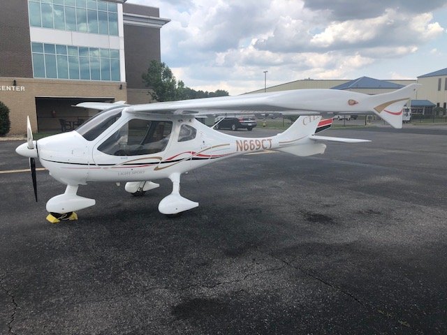 N669CT 2008 Flight Design CTLS Wings of Eagles Flight School Fleet