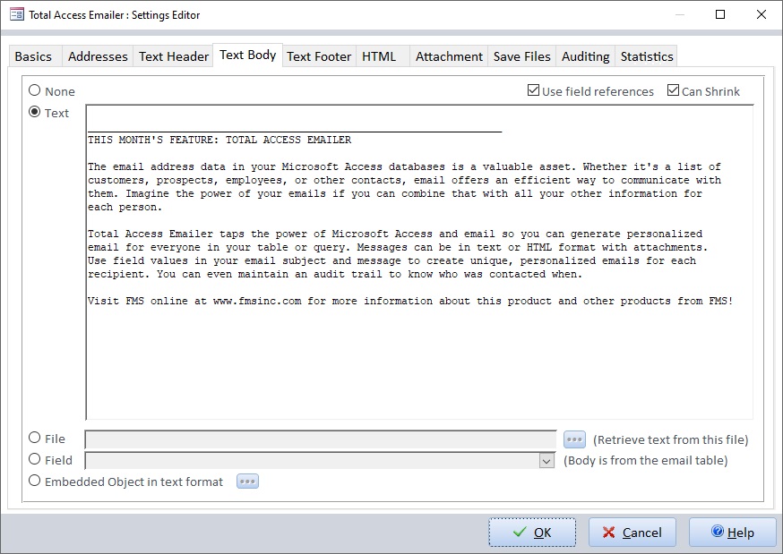 Send personalized Emails from Microsoft Access with attached reports