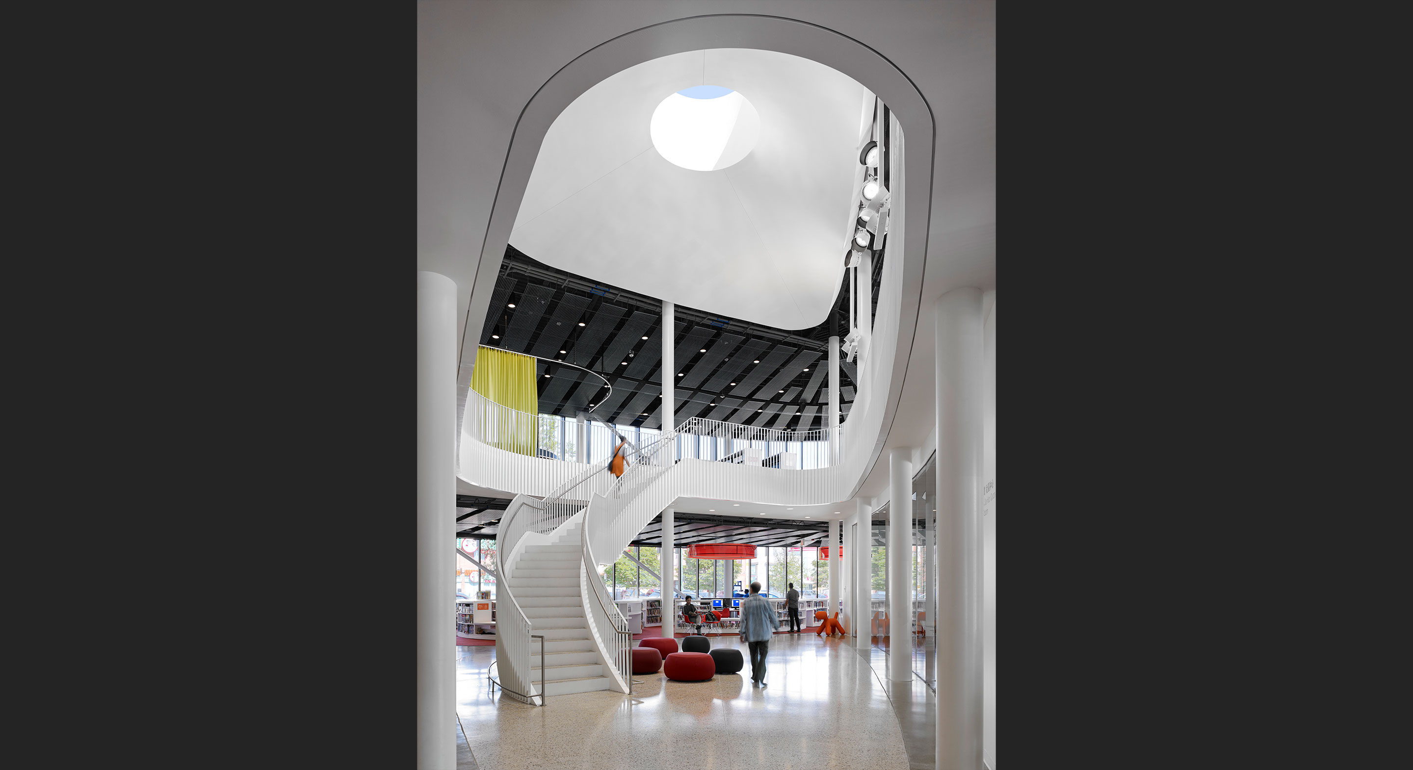 Chicago Public Library Chinatown Branch FISHER MARANTZ STONE