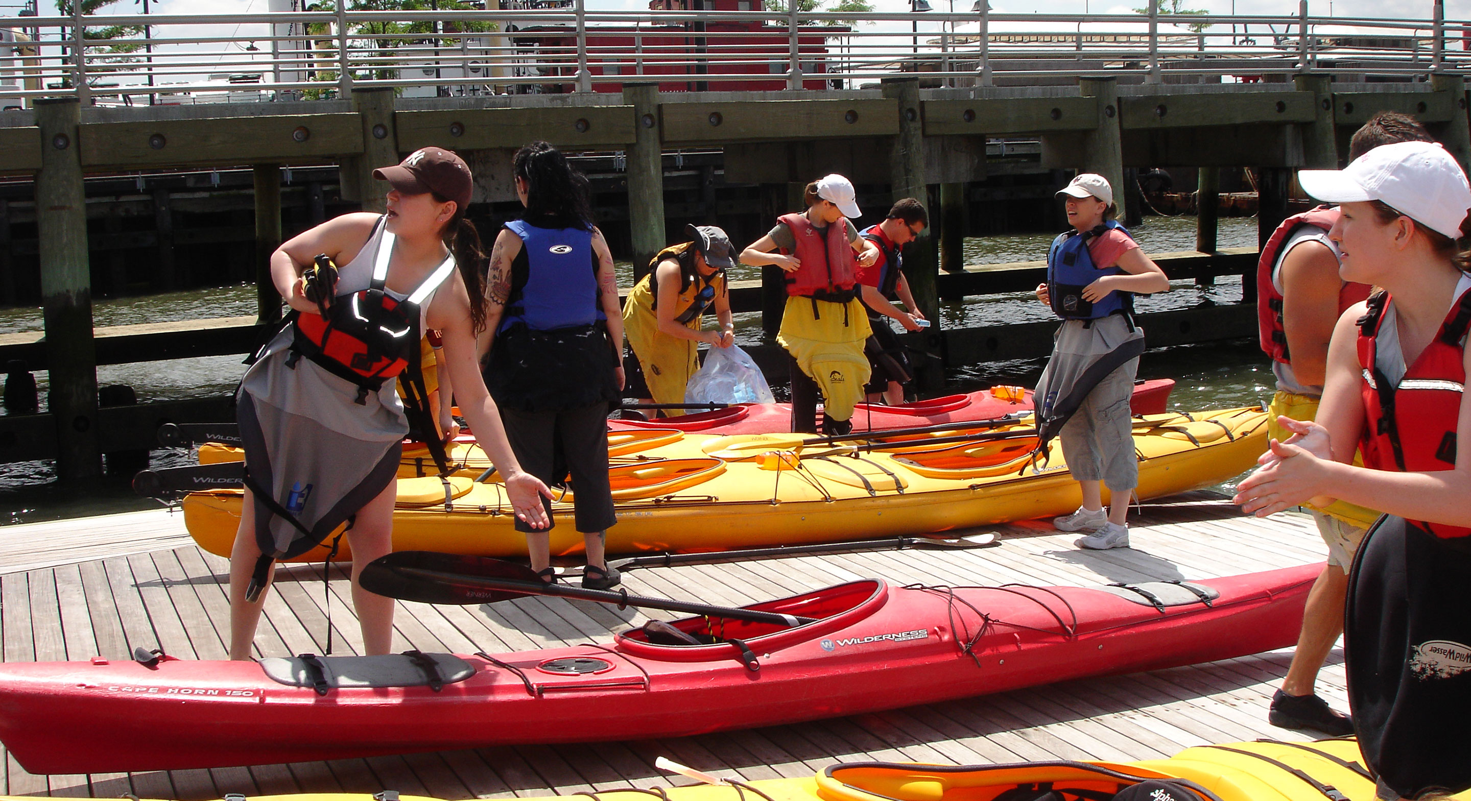 FMS Summer Friday Kayaking adventure on the Hudson River FISHER