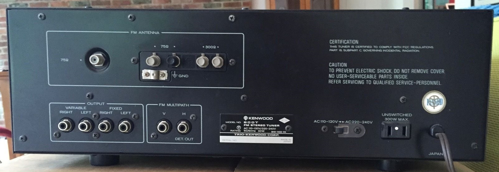 Tuner Information Center Kenwood Tuners