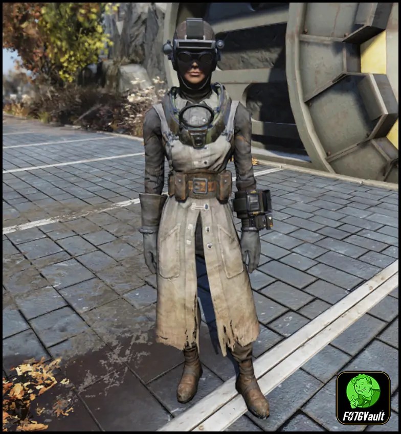 Science Scribe Uniform with Medical Goggles Fallout 76 (PC) Buy