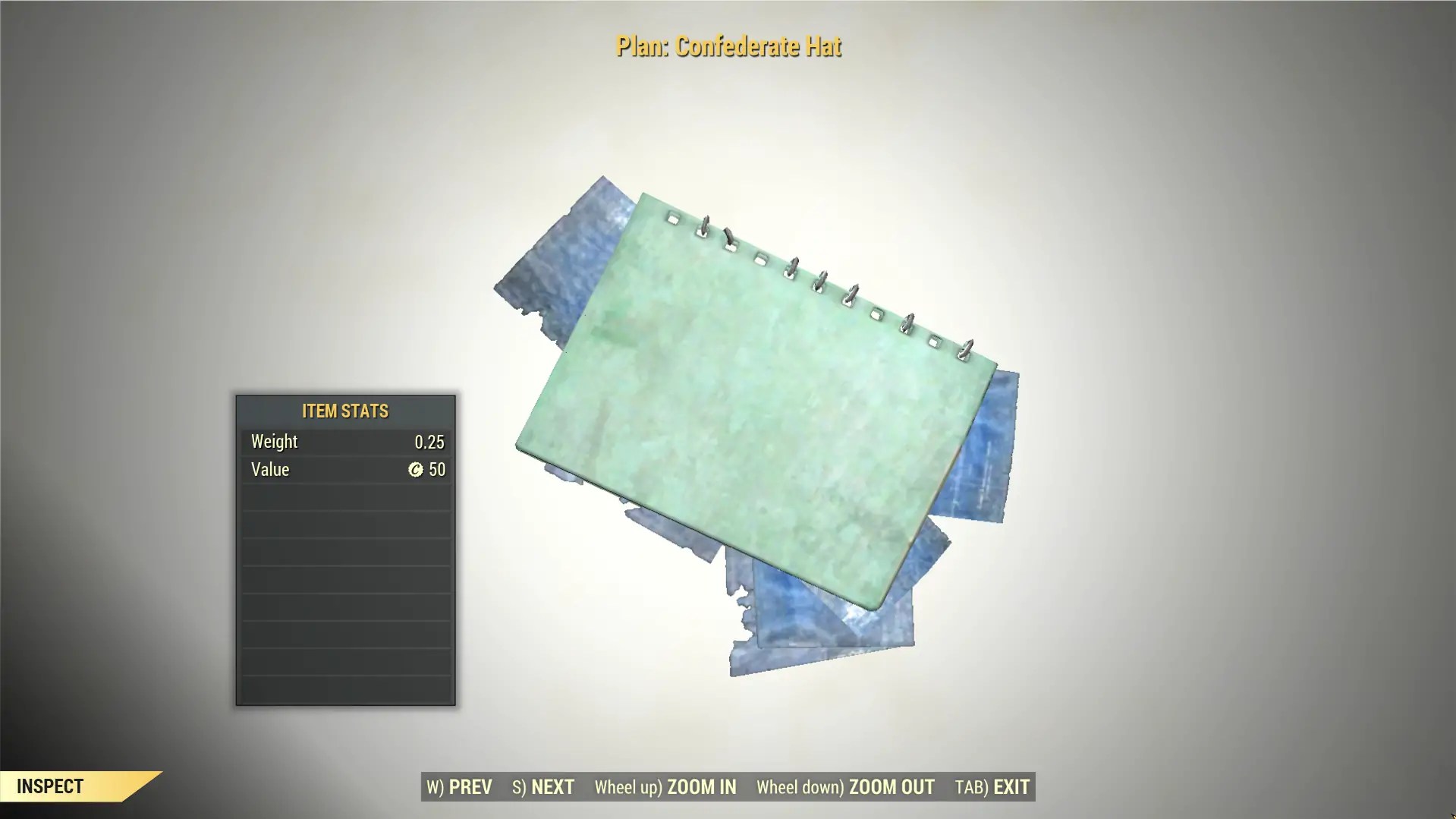 [RARE] CONFEDERATE UNIFORM & Hat Outfit Plan Fallout 76 (PC) Buy Fallout 76 Items for PC