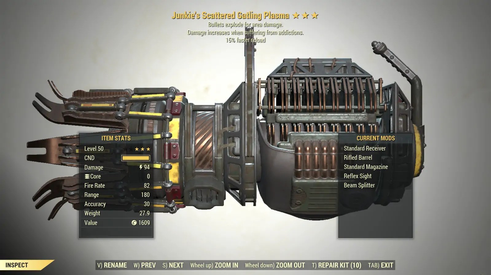 Where to get gatling gun fallout 76