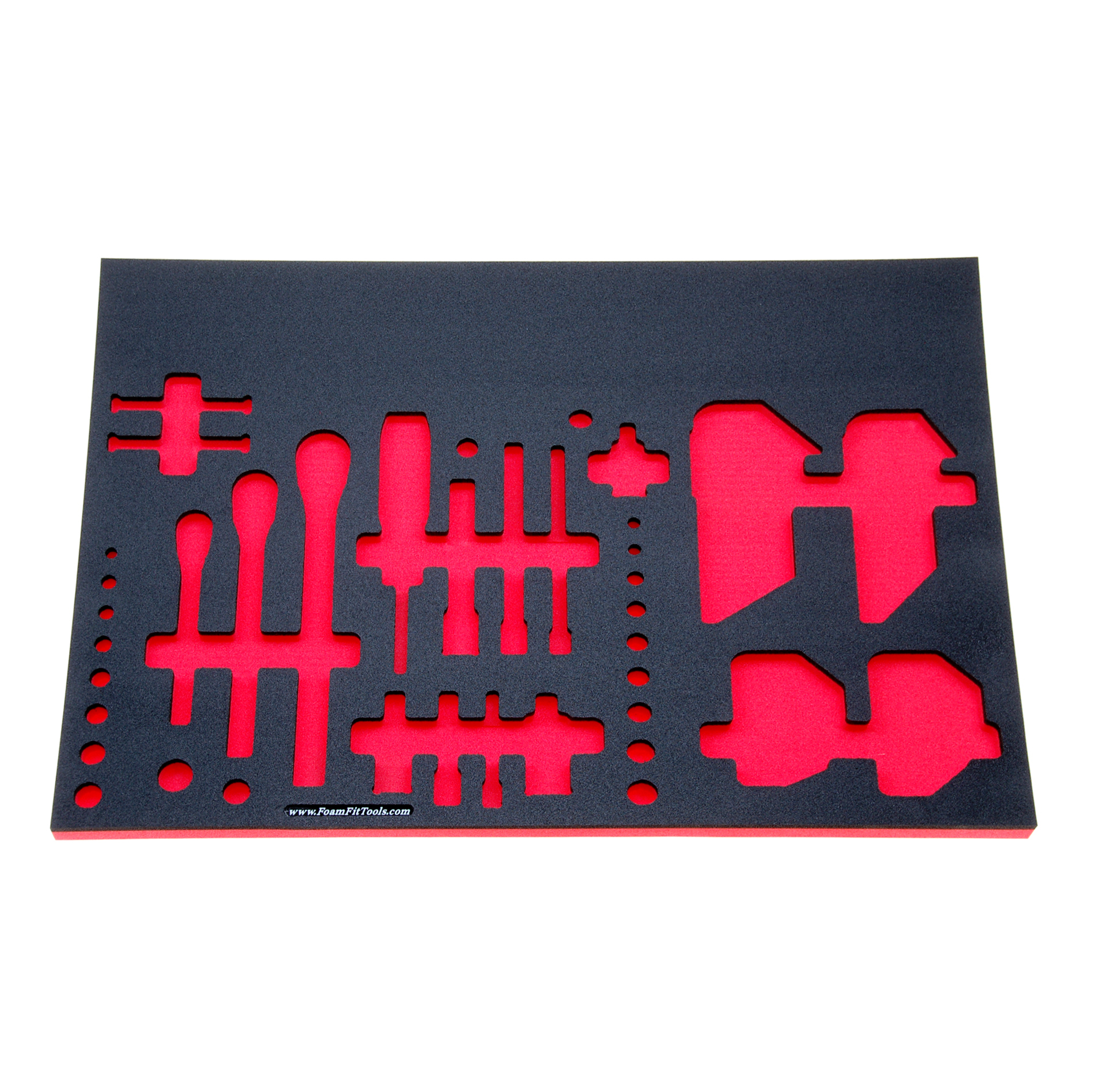 Foam Organizer for Shadowing Drive Tools and Accessories