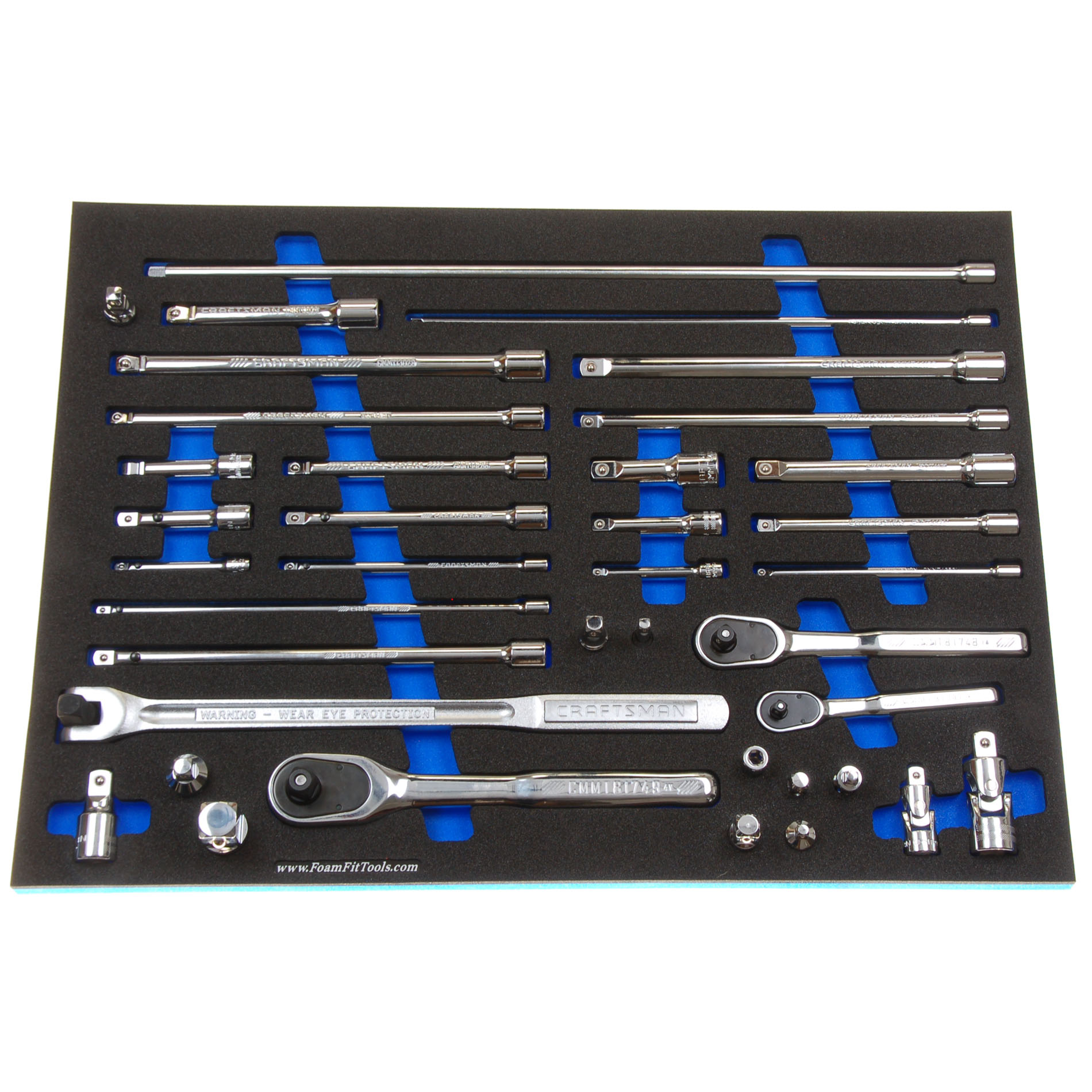 Foam Organizer for Shadowing Drive Tools