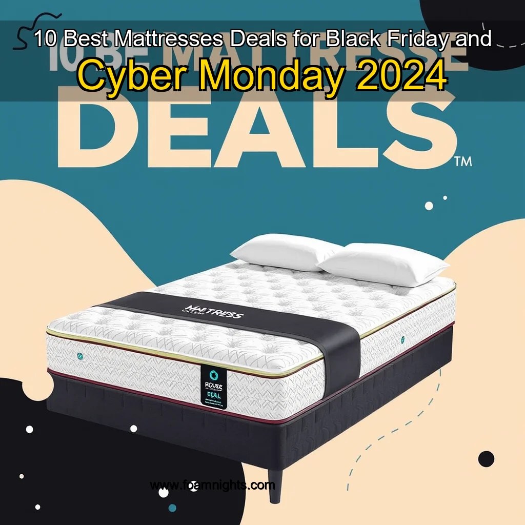 10 Best Mattresses Deals for Black Friday and Cyber Monday 2024