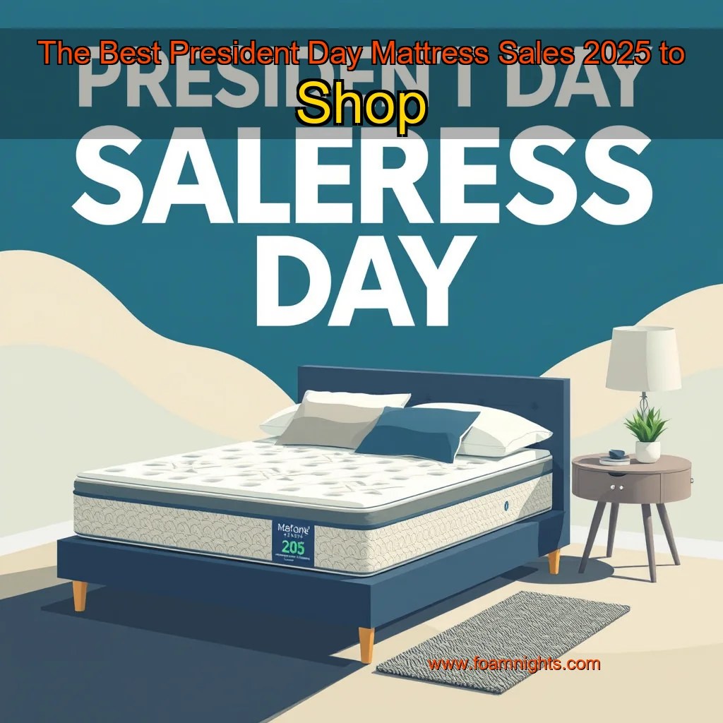 The Best President Day Mattress Sales 2025 to Shop FoamNights