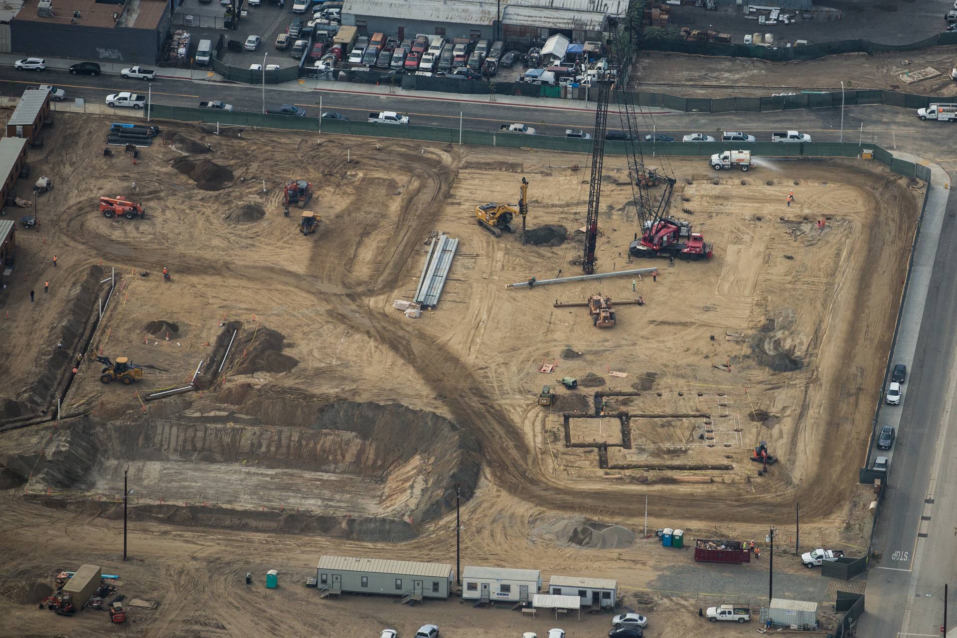 Aerial Construction Photography Services in California