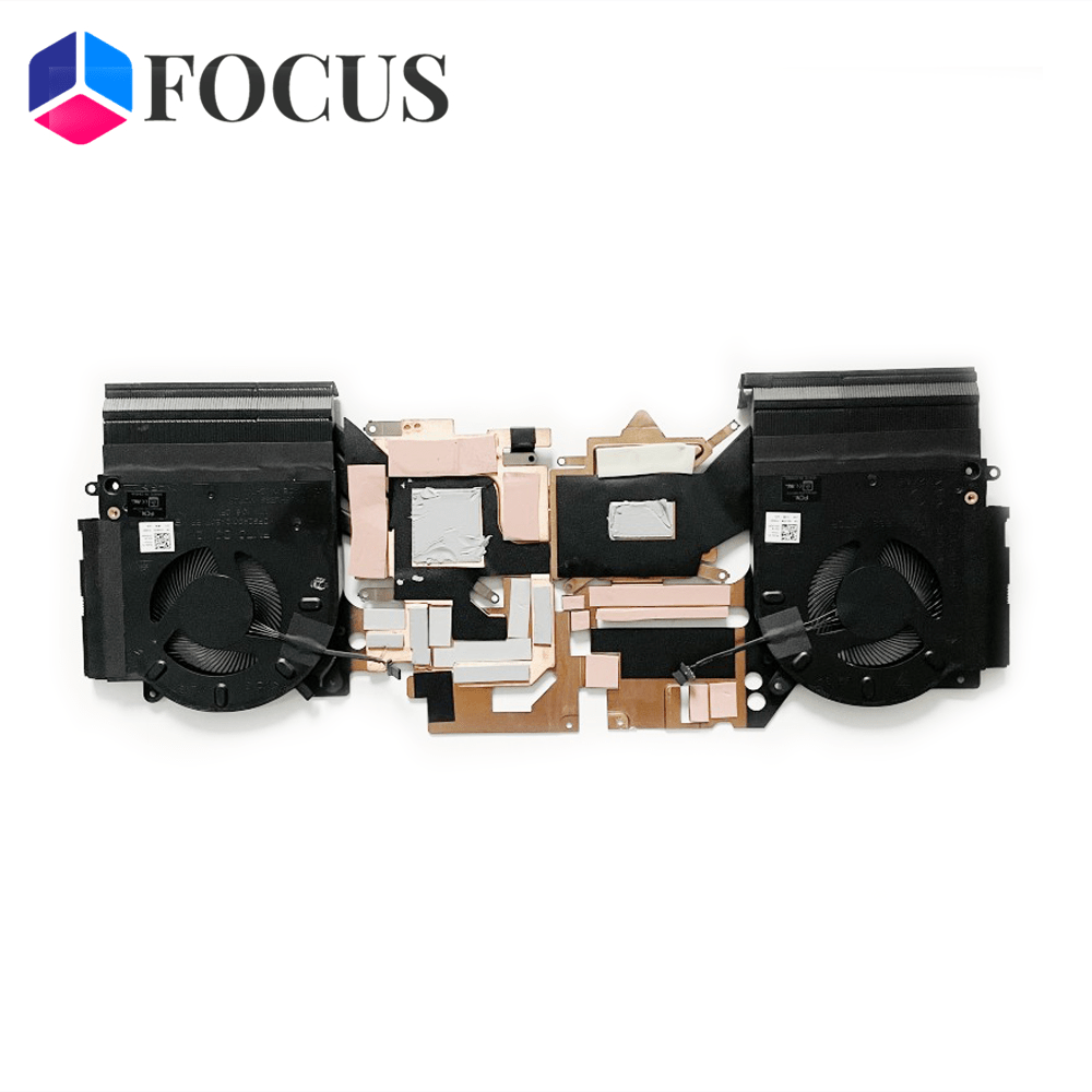 Dell Alienware M15 R4 Laptop CPU GPU Cooling Heatsink Cool Fan 0JR4HP