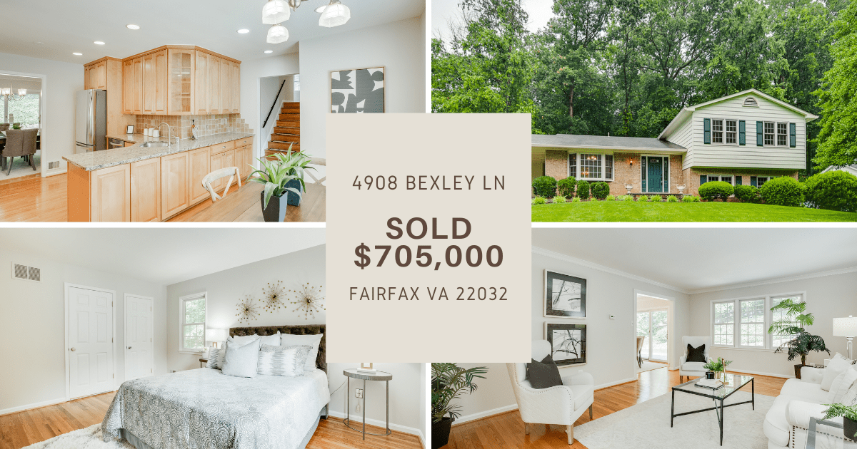 SOLD 4908 Bexley Ln Fairfax VA 22032 705,000 Focus on NoVA Real