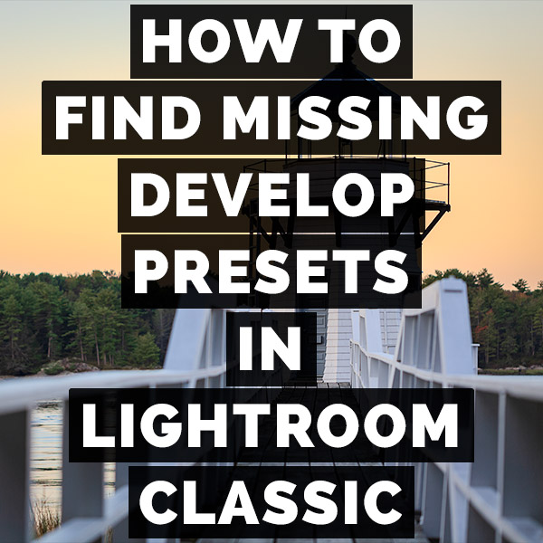 Lightroom User Presets Disappeared Lightroom Everywhere