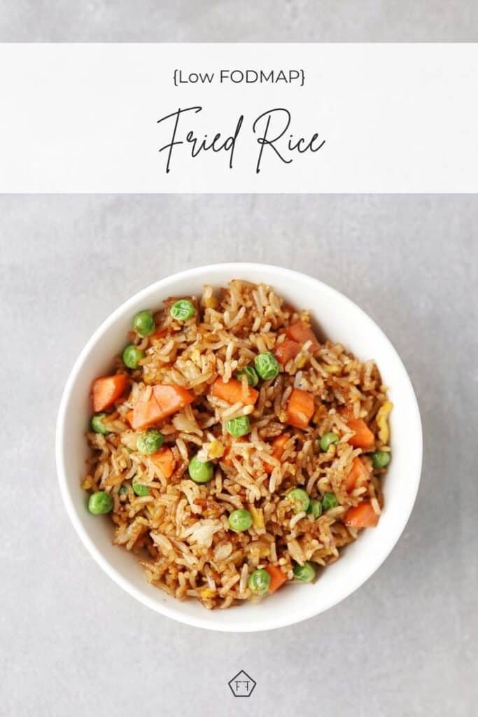 Low FODMAP Fried Rice The FODMAP Formula