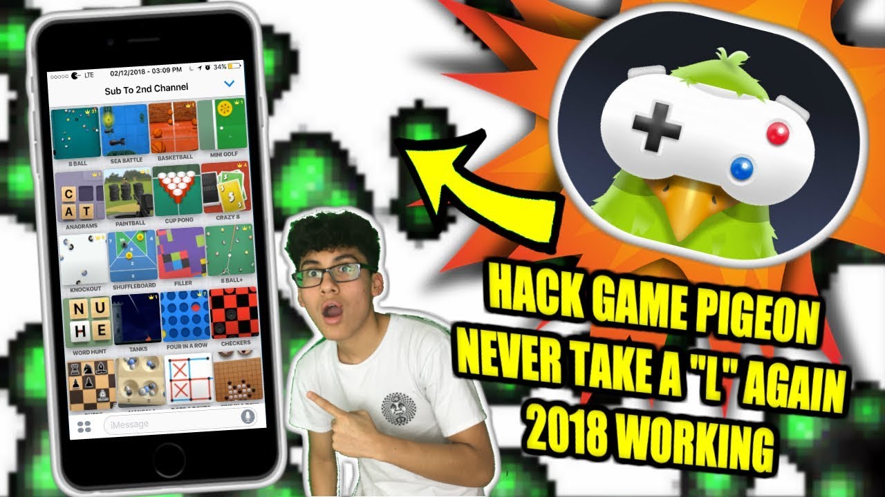 (2019)HACK GAME PIGEON!! NEVER TAKE AN "L" AGAIN!! WIN EVERYTIME!! FOGOLF