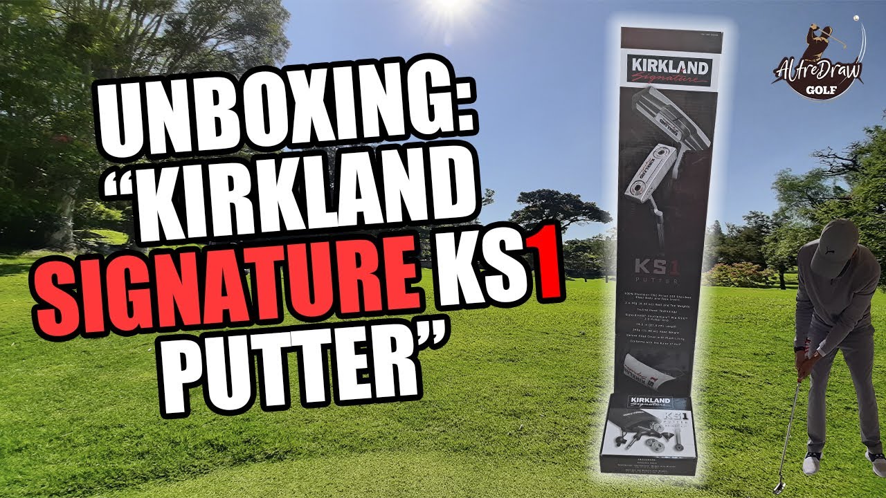 Unboxing Kirkland Signature KS1 Putter & Weight Kit Review FOGOLF FOLLOW GOLF
