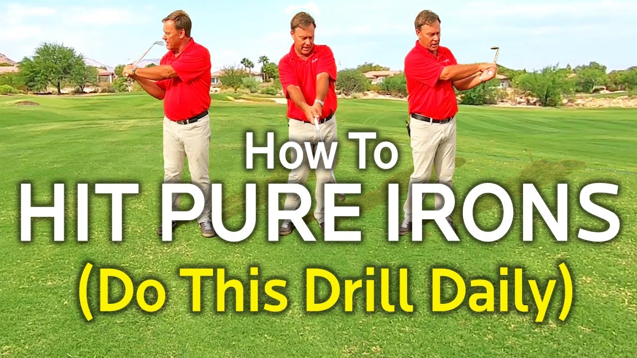 HOW TO HIT PURE IRONS (Do This Drill Daily) FOGOLF FOLLOW GOLF
