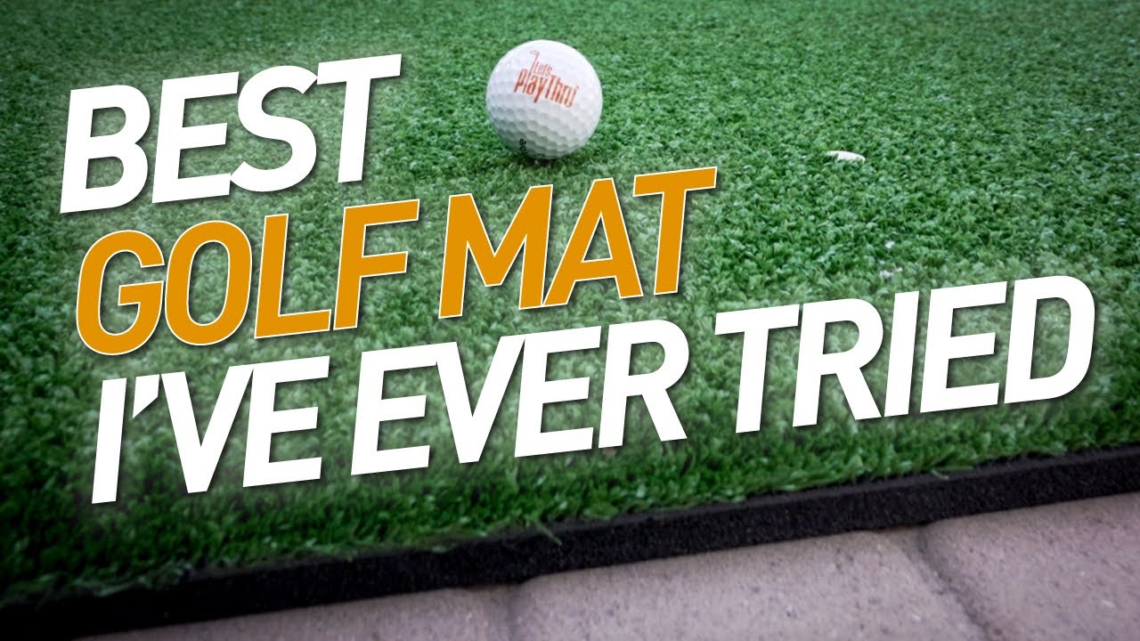 BEST GOLF MAT Monster Mat Review Upgrade Mevo Plus, Skytrak