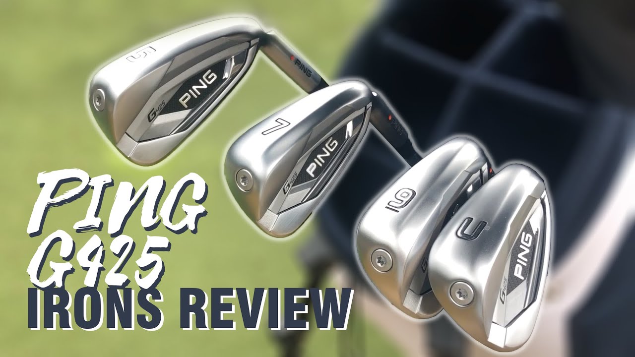 The most irons ever? Ping G425 irons review FOGOLF FOLLOW