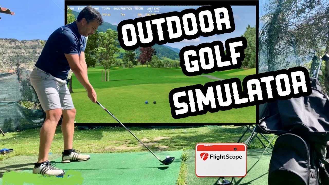 Outdoor Golf Simulator FOGOLF FOLLOW GOLF