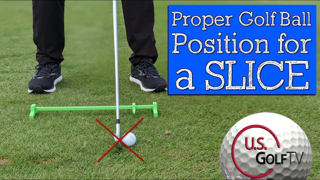 How to Use Ball Position to Fix Your Iron Golf Swing (Golf Ball