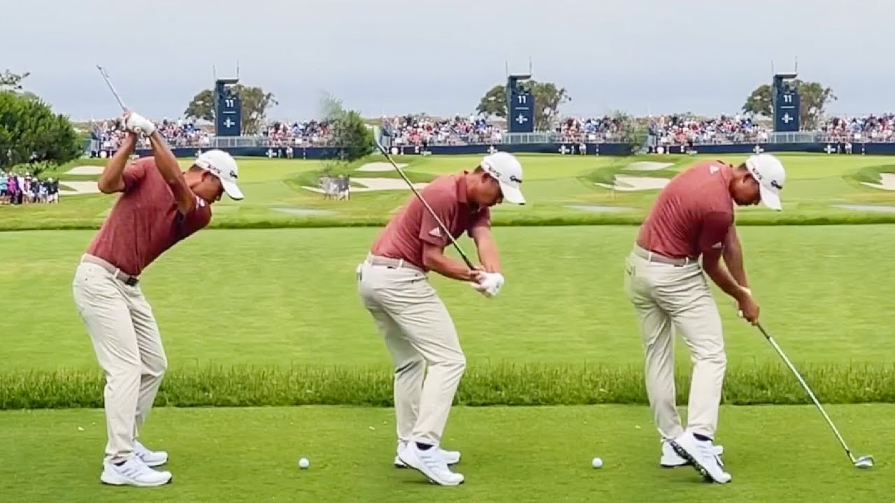 COLLIN MORIKAWA GOLF SWING 2021 IRON & DRIVER SLOW MOTION 240FPS 4K FOGOLF FOLLOW GOLF