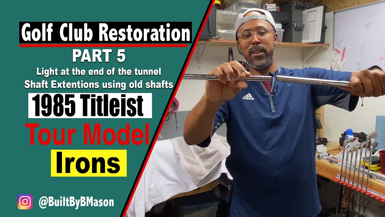 Golf Club Restoration Part Five 1985 Titleist Tour Model Irons