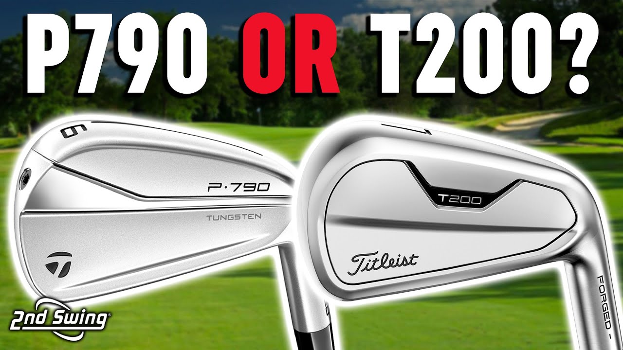 Titleist T200 vs TaylorMade P790 2021 Golf Irons Comparison FOGOLF