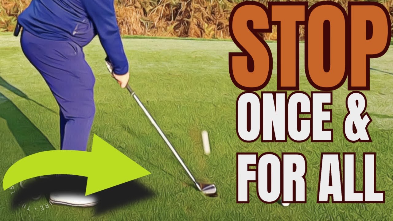 Stop Hitting Irons Fat ONCE AND FOR ALL Simple Golf Swing Tips And