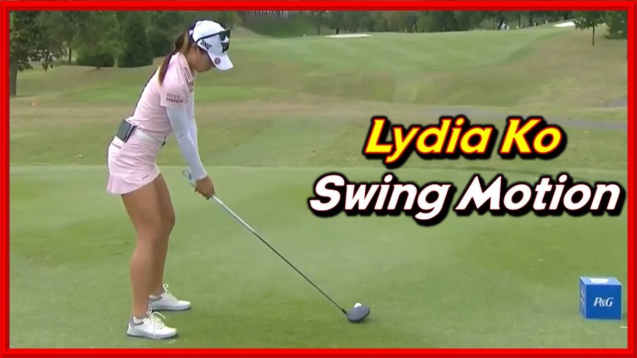 LPGA Top Leader "Lydia Ko" Beautiful DriverIron Swing & Slow Motion