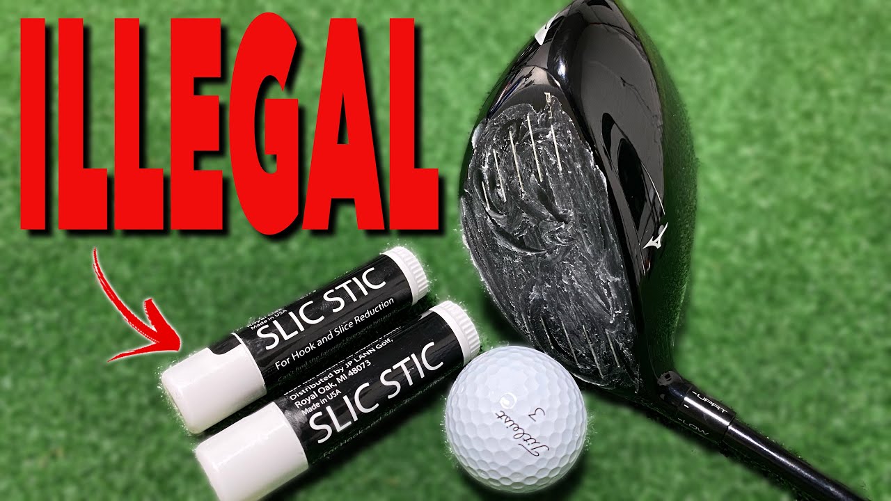 It's ILLEGAL....But It WORKS! Slic Stic Golf FOGOLF FOLLOW GOLF