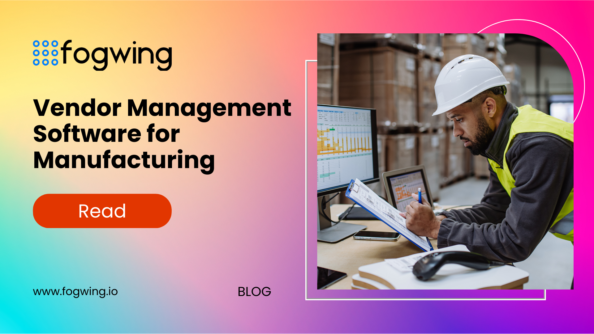 Vendor Management Software For Manufacturing Fogwing.io