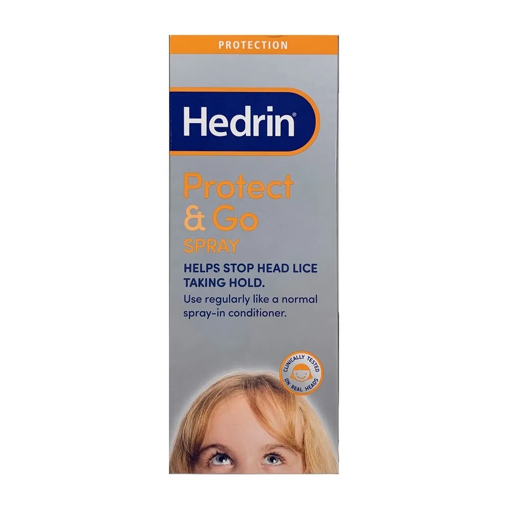 Hedrin Protect Go Spray Head Lice Repellent 200ml