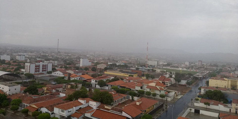 Índices das chuvas de ontem para hoje em quase 50 municípios paraibanos.