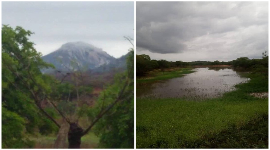 Chove 138 mm na zona rural de Riacho dos Cavalos e pequenos açudes transbordam